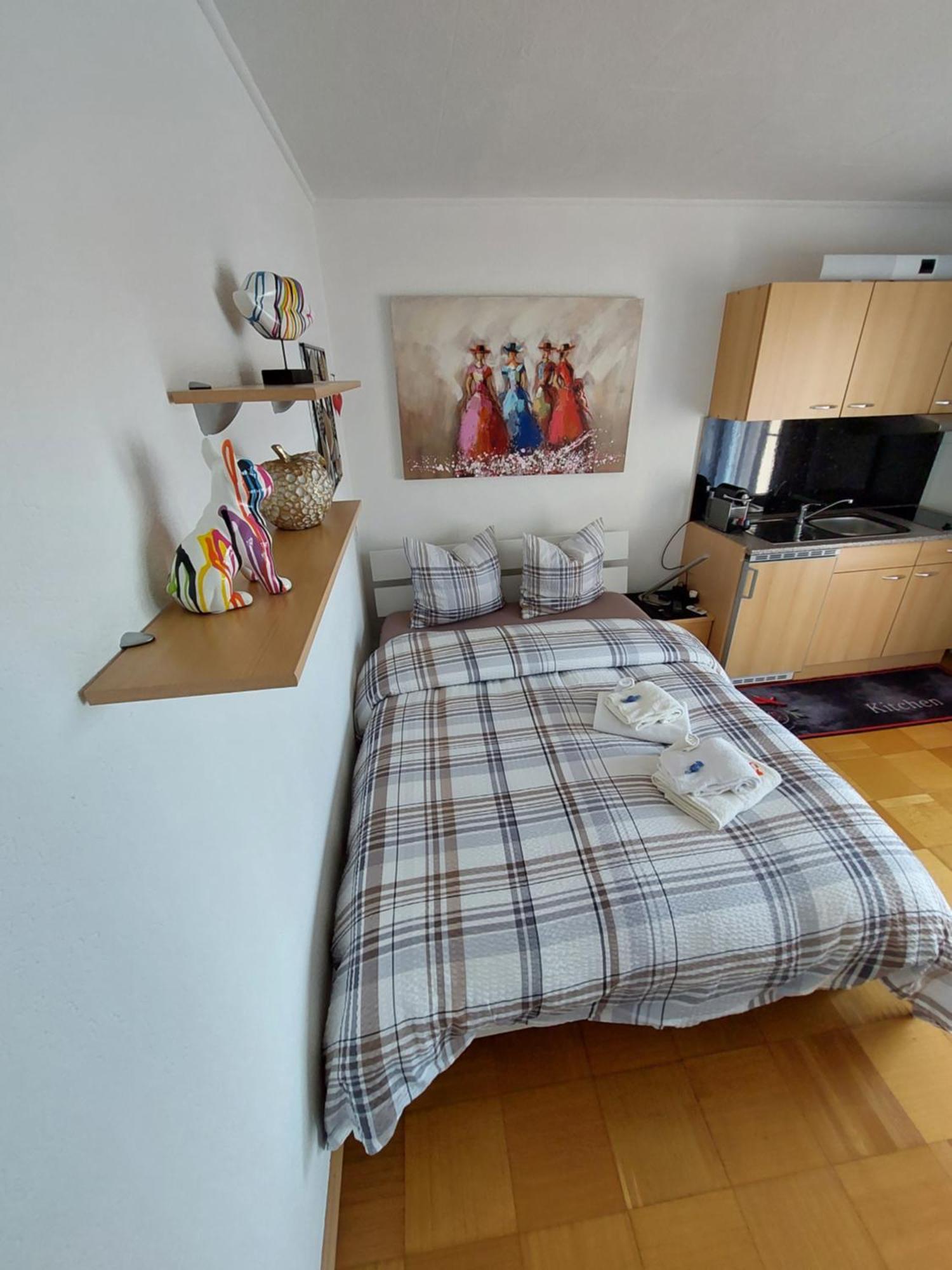 Joli Studio Avec Terrasse Et Vue Exclusivement Pour Non Fumeurs Belmont-sur-Lausanne Exterior photo