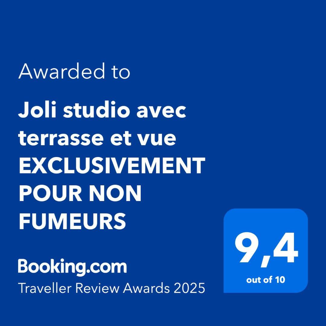 Joli Studio Avec Terrasse Et Vue Exclusivement Pour Non Fumeurs Belmont-sur-Lausanne Exterior photo